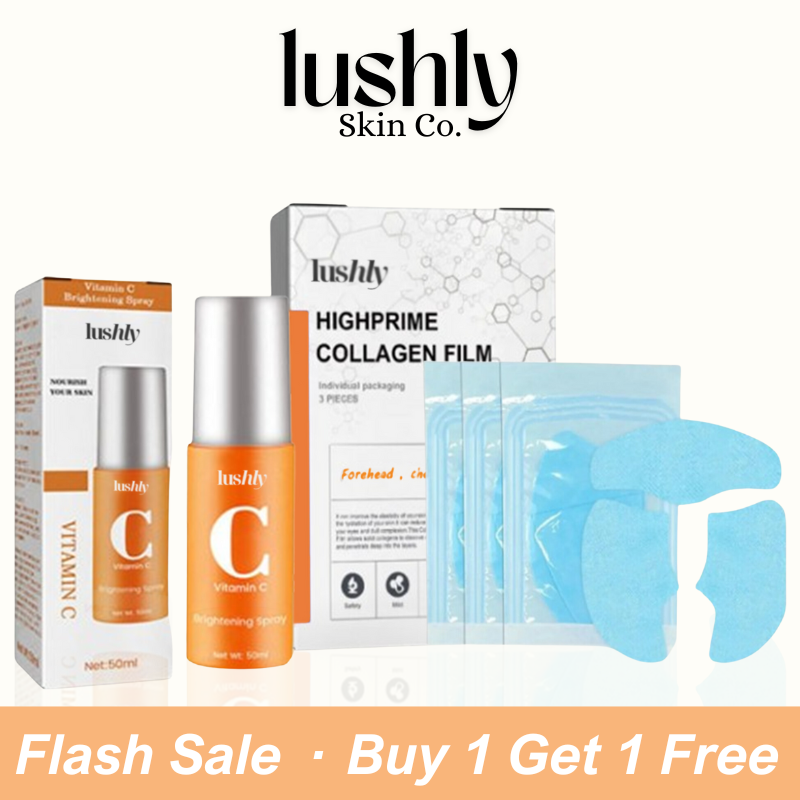 Lushly™ Collagen Mask Kit (Mask + Spray)